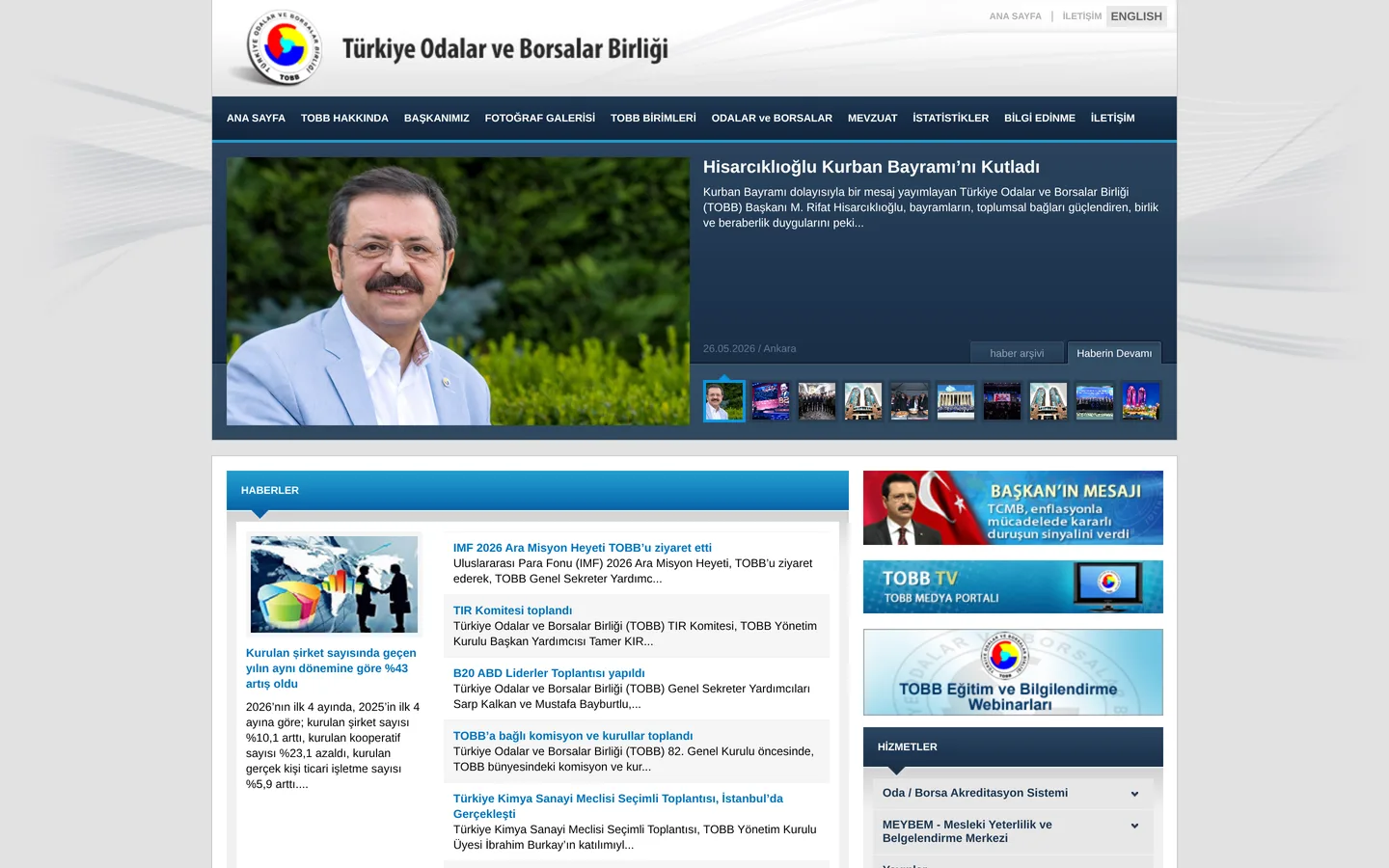 TOBB Fuarlar Müdürlüğü
