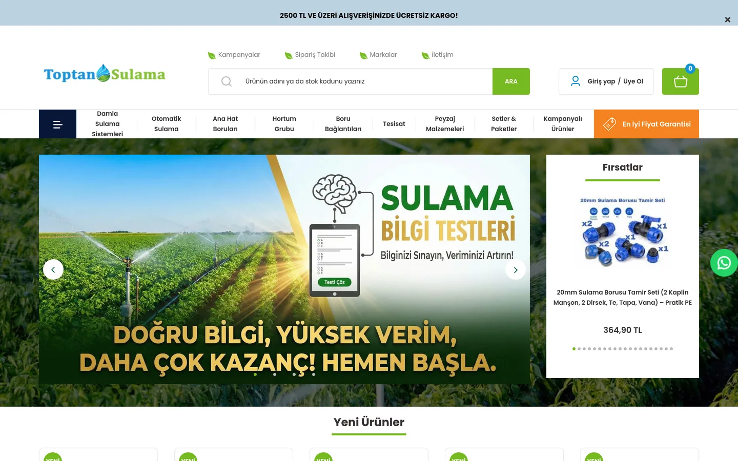 Toptan Sulama