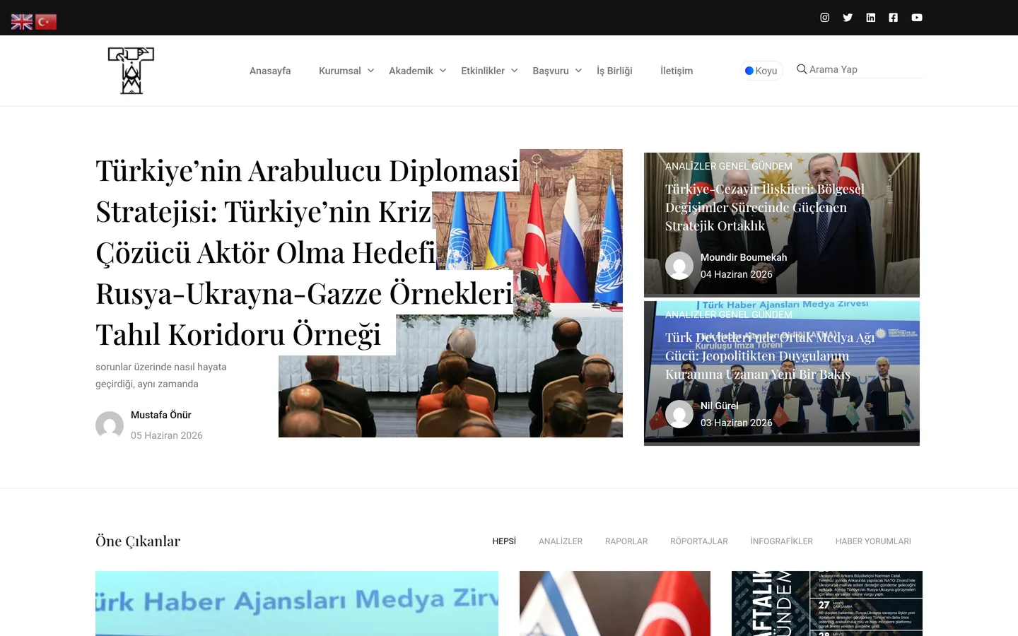 TUDPAM (Türk Dış Politikası Araştırma Merkezi)