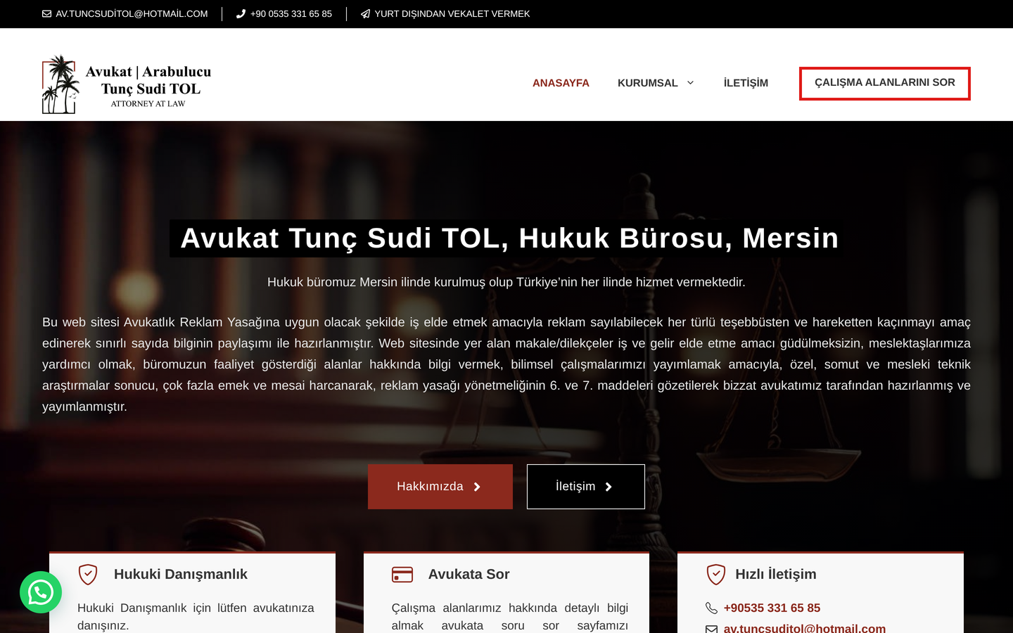 Tunç Sudi Tol Hukuk Bürosu