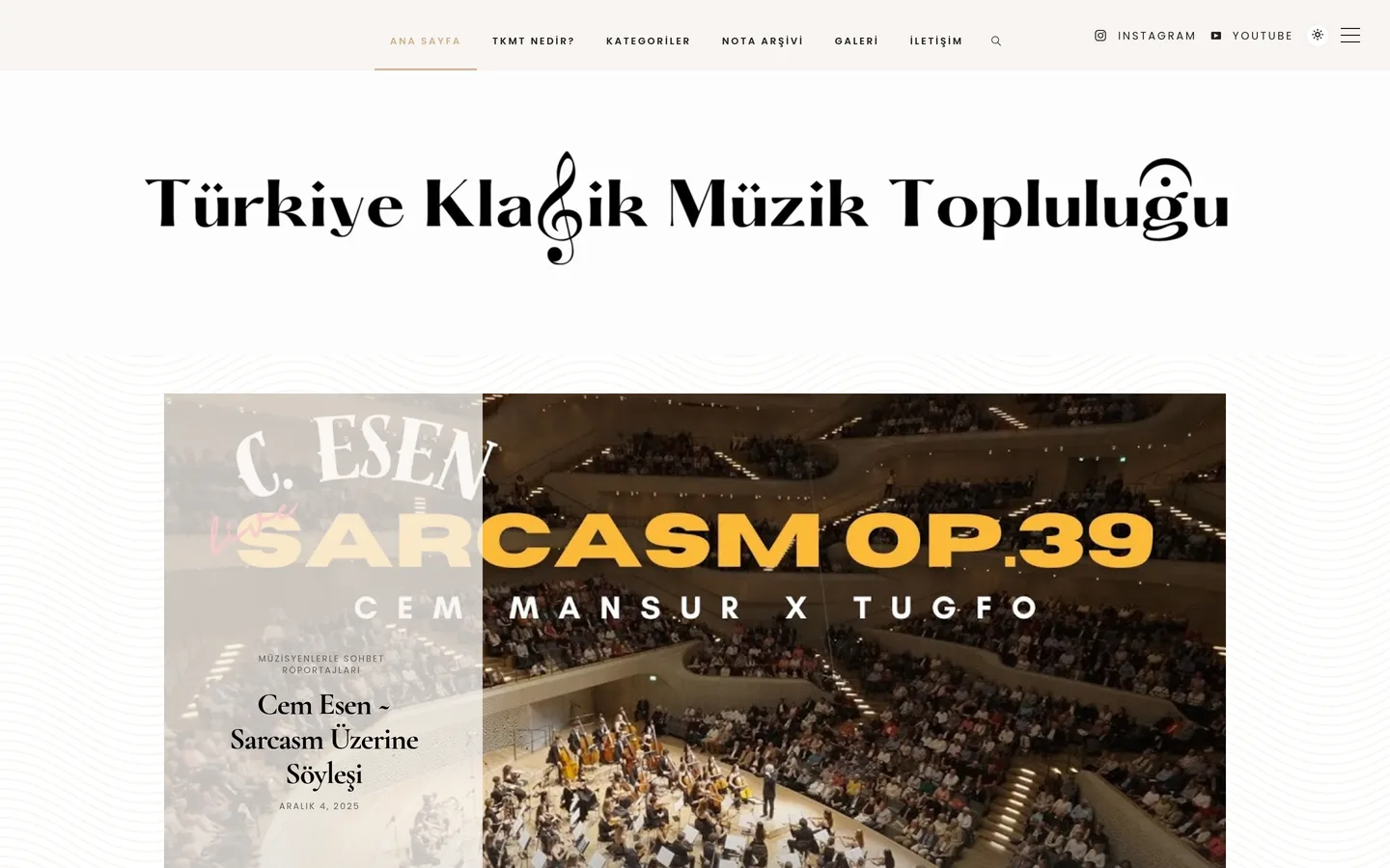 Türkiye Klasik Müzik Topluluğu