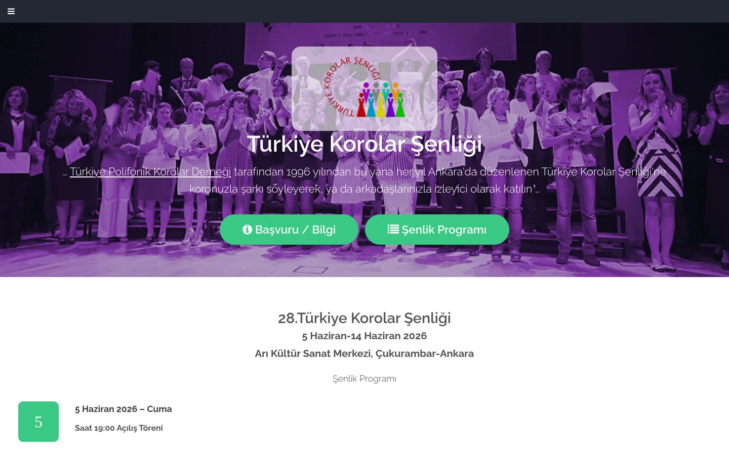 Türkiye Korolar Şenliği
