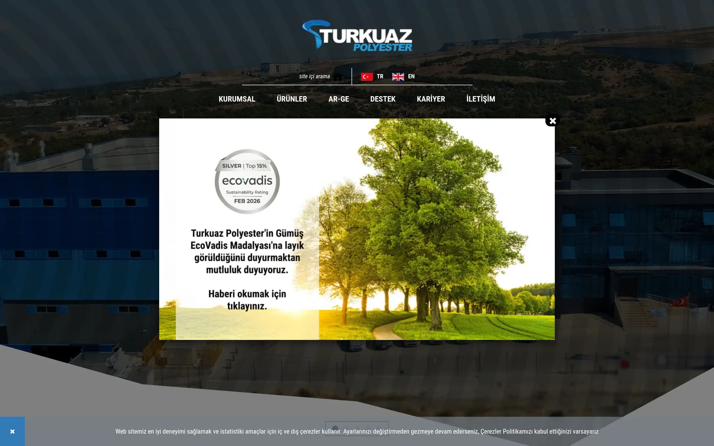 Turkuaz Polyester