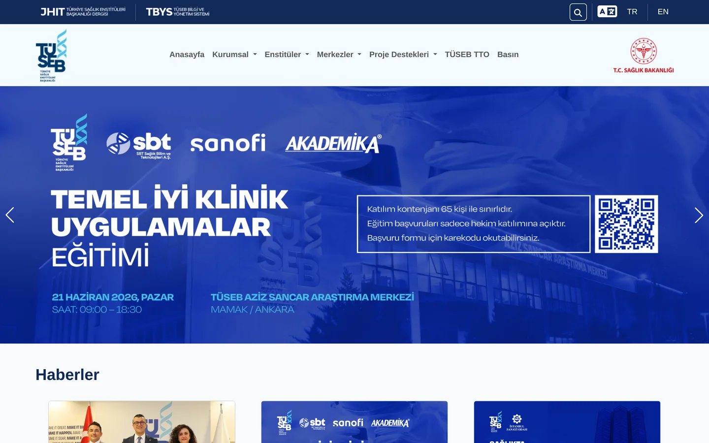 TÜSEB (Türkiye Sağlık Enstitüleri Başkanlığı)