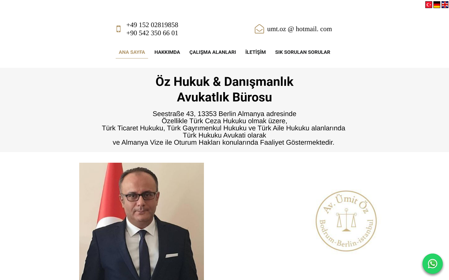 Avukat Ümit Öz