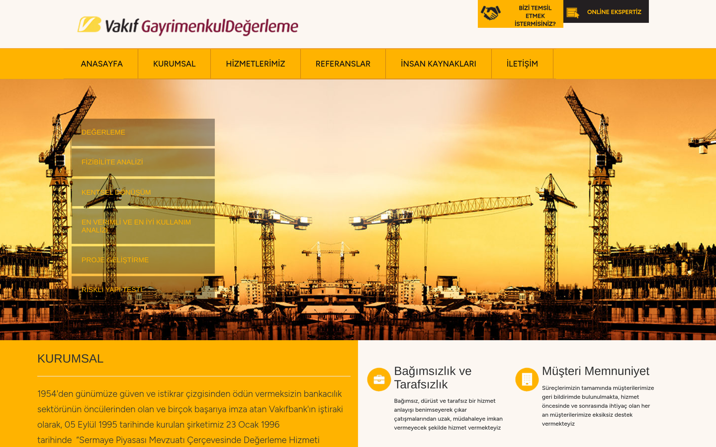 Vakıf Gayrimenkul Değerleme