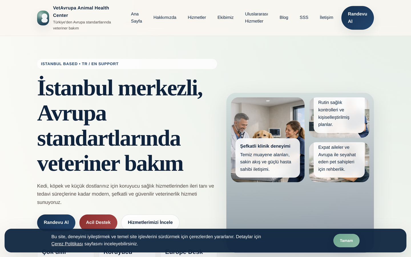 Veteurope Animal Health Center