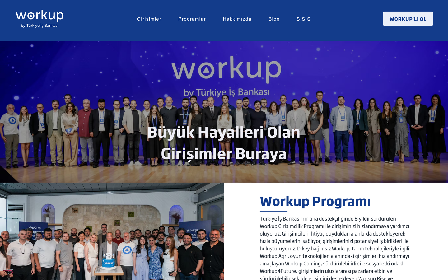 Workup Girişimcilik Programı