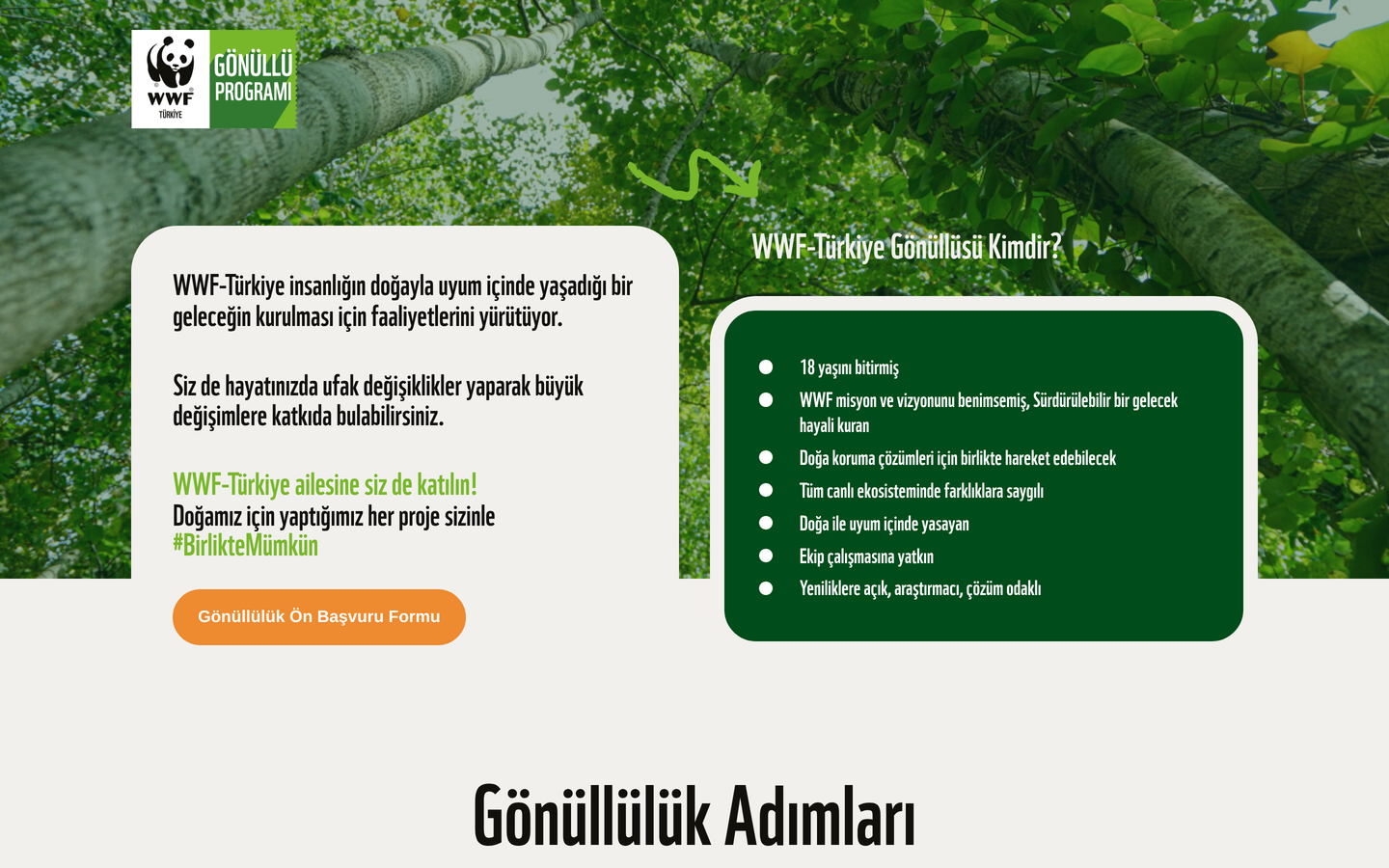 WWF-Türkiye Gönüllüleri