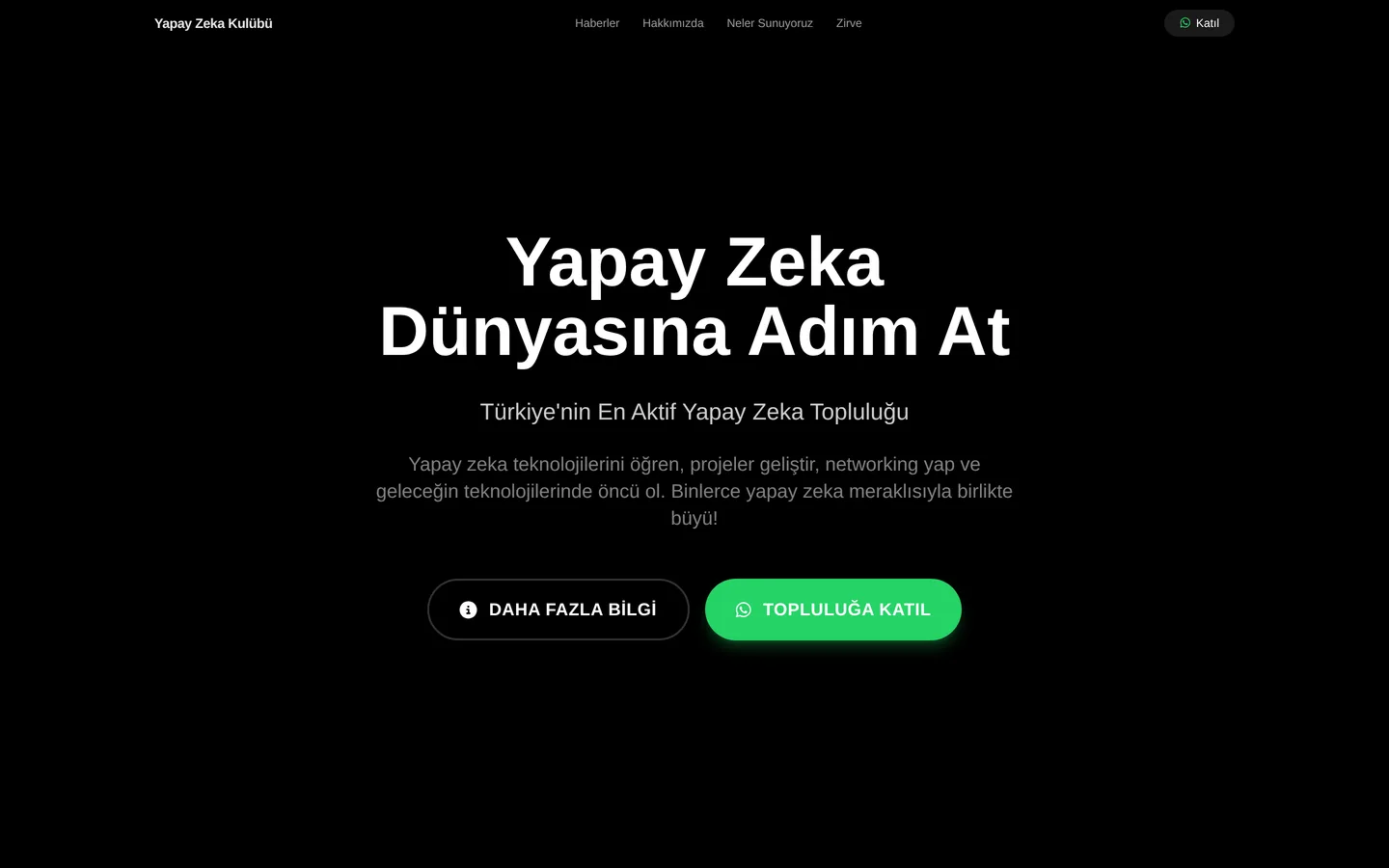 Yapay Zeka Kulübü