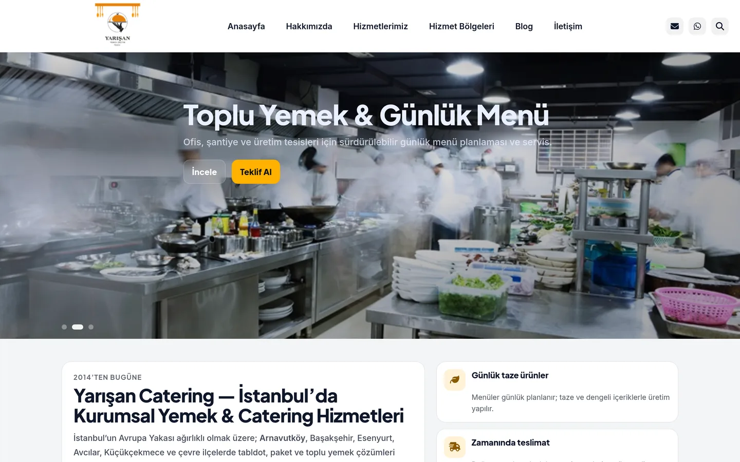 Yarışan Catering