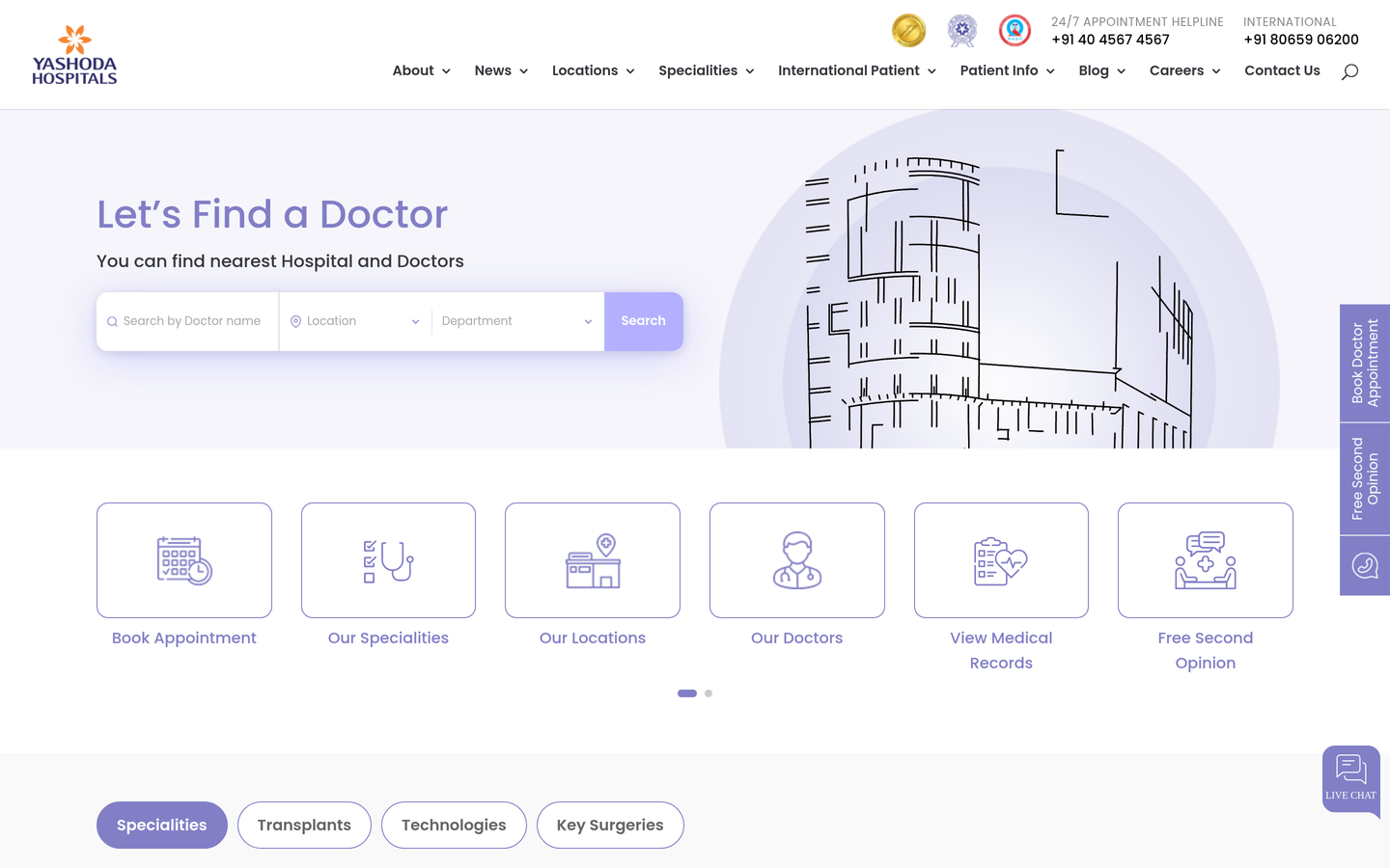 Yashoda Hospitals (Telehealth)