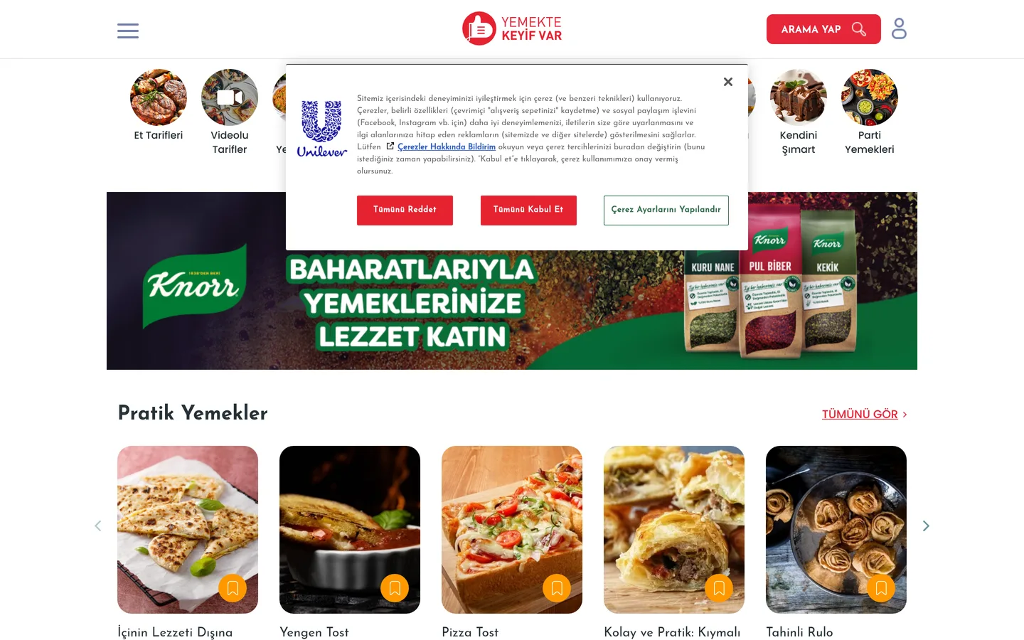 Yemekte Keyif Var