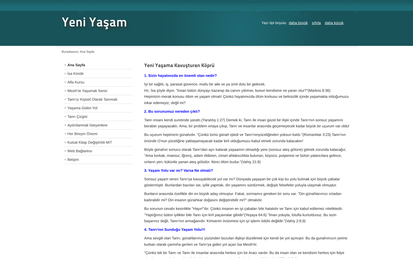 Yeni Yaşam Yayınları