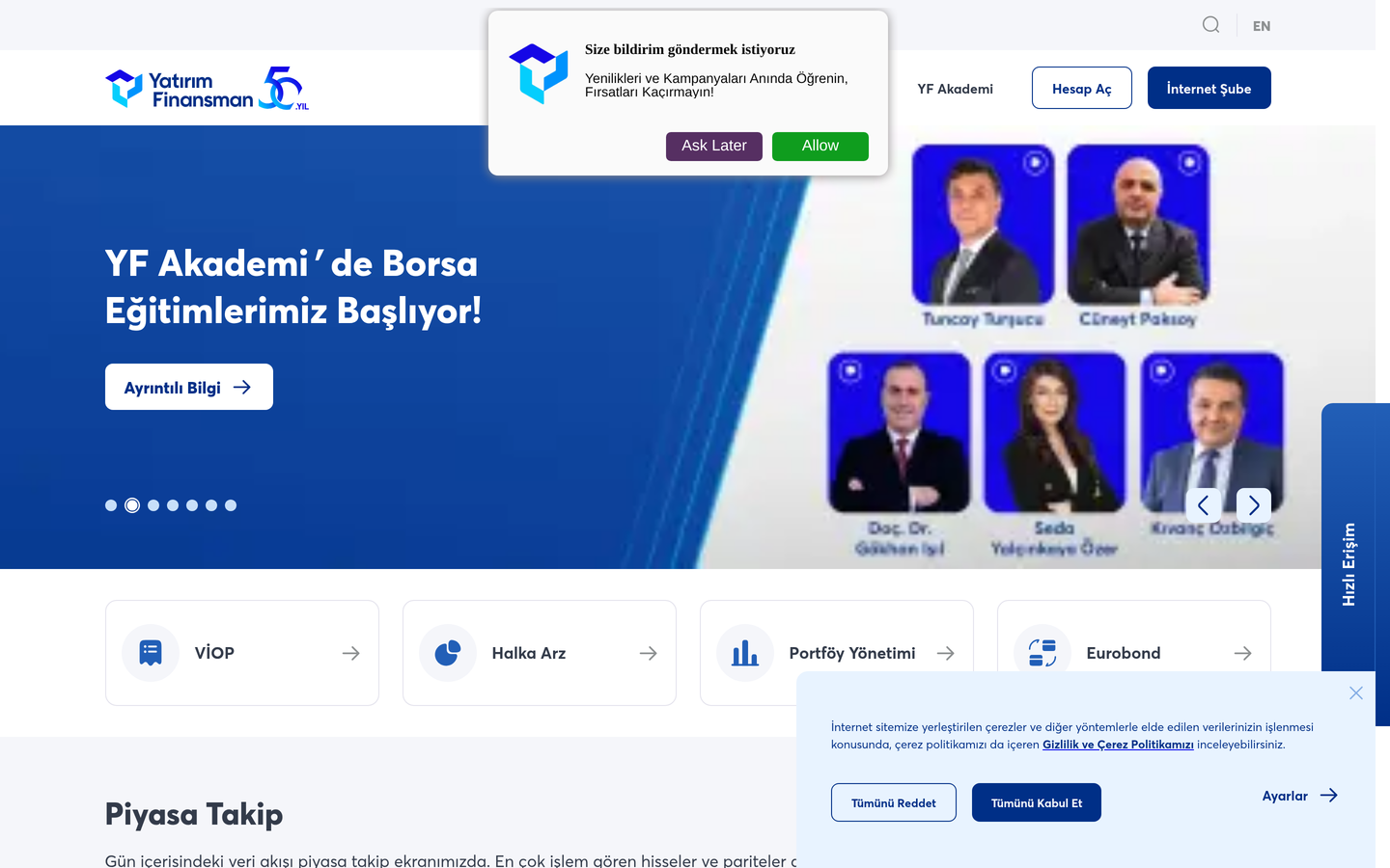 Yatırım Finansman