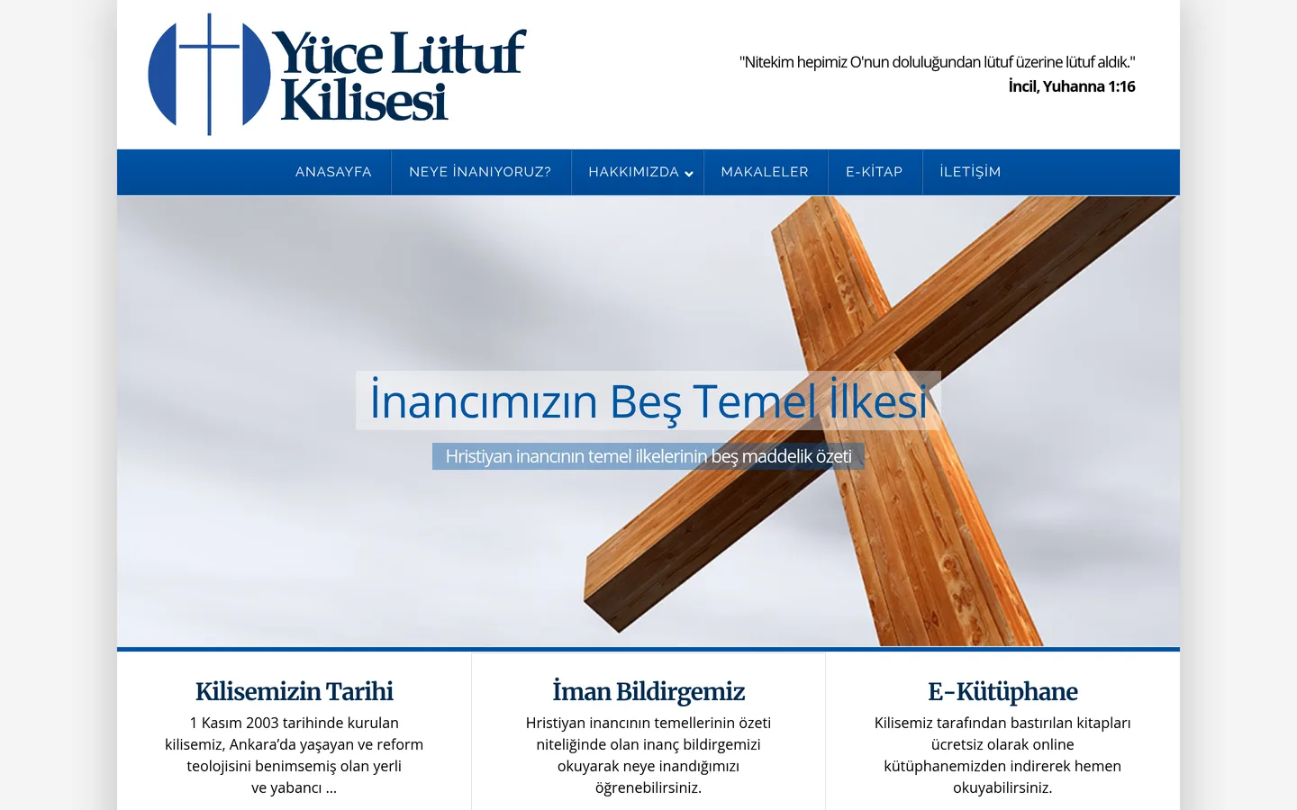 Yüce Lütuf Kilisesi Ankara