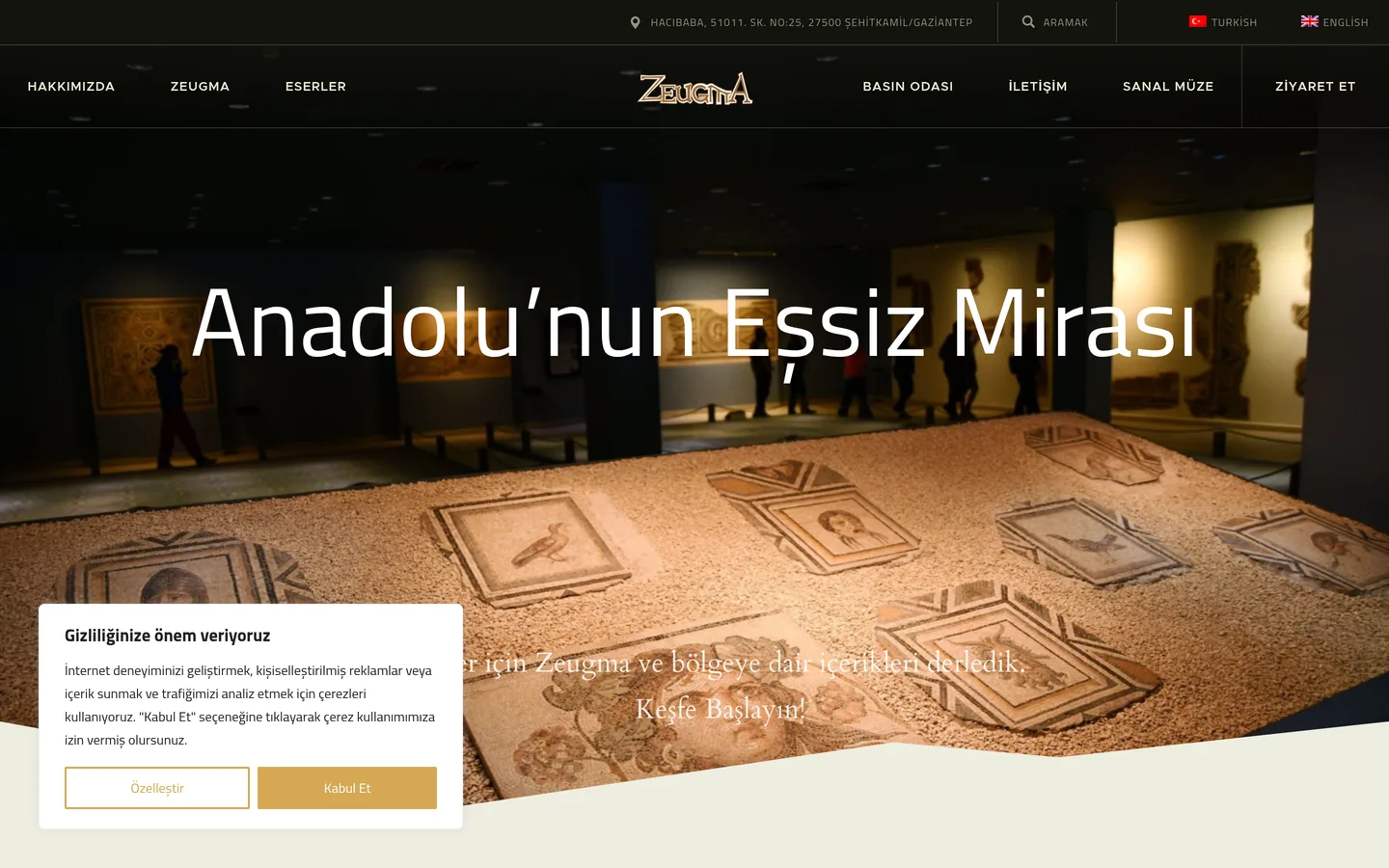 Zeugma Mozaik Müzesi