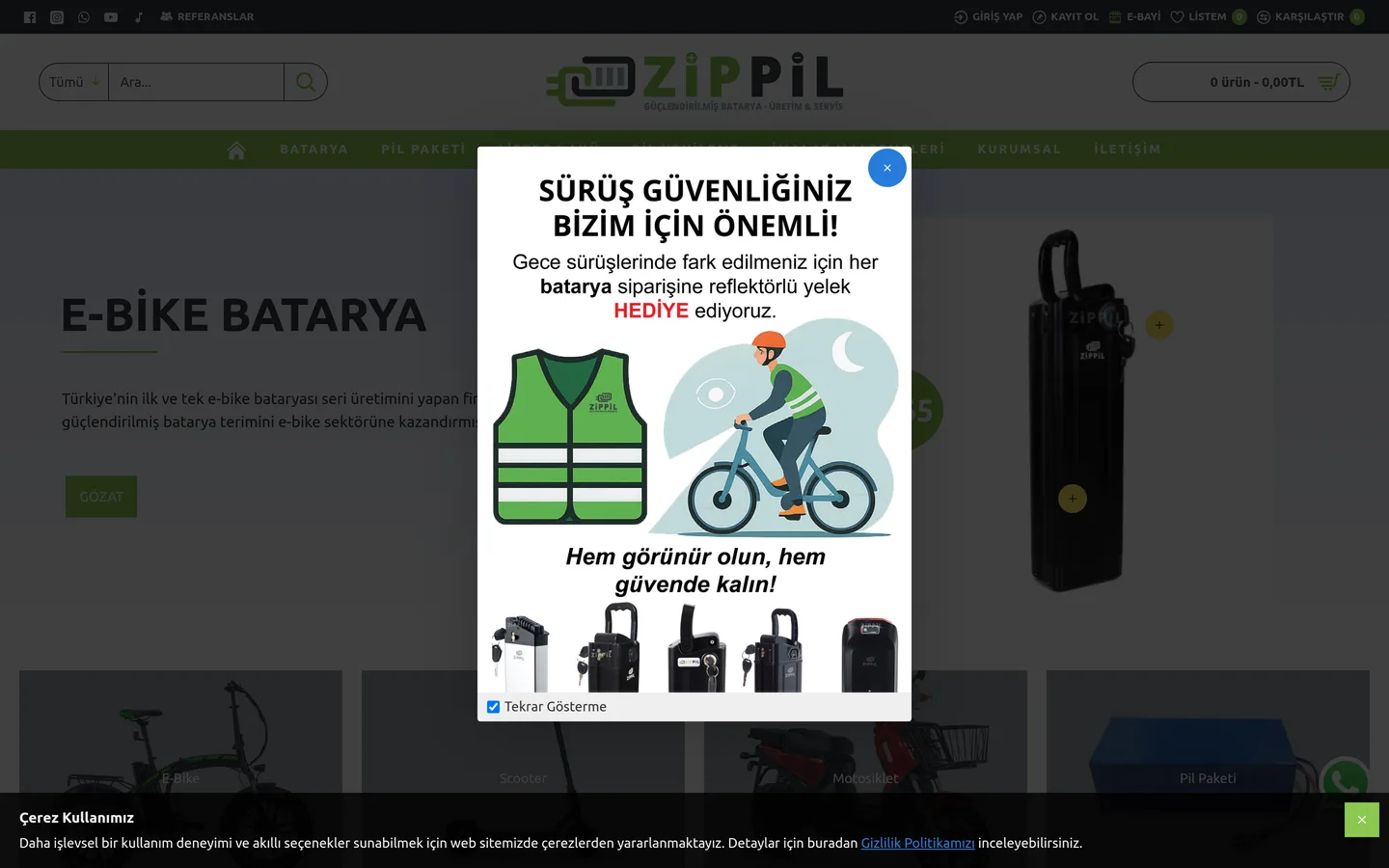 ZipPil Batarya