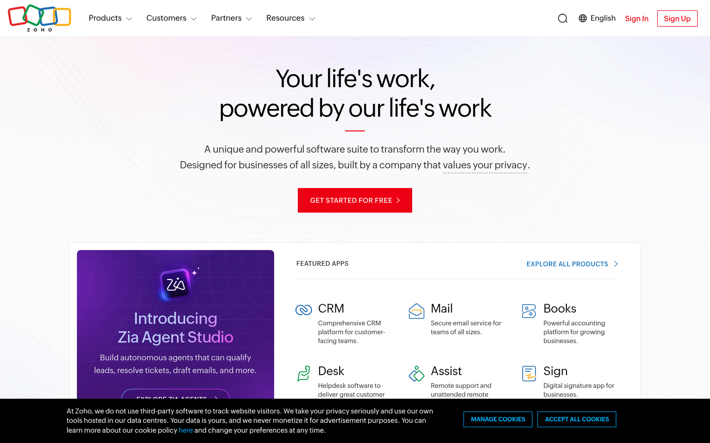 Zoho CRM